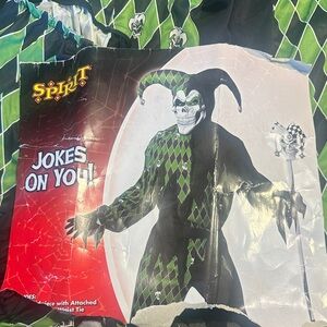 Spirit Jokes On You Kids Costume - Black and Green